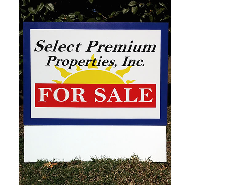For Sale Sign and Rider