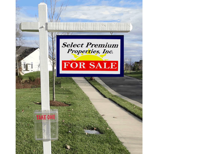 Wooden Sign Post